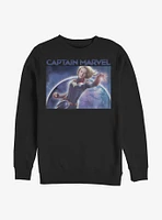 Marvel Captain Photo Crew Sweatshirt