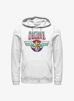 Marvel Captain Cartoon Logo Hoodie