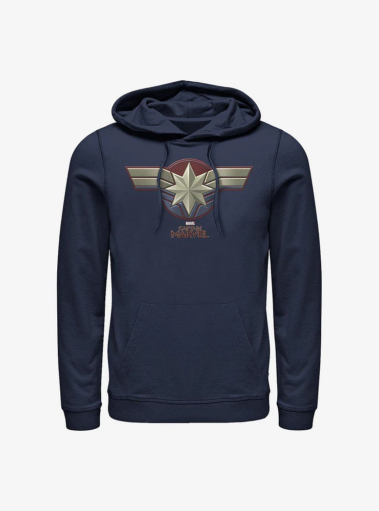 Marvel Captain Costume Logo Hoodie