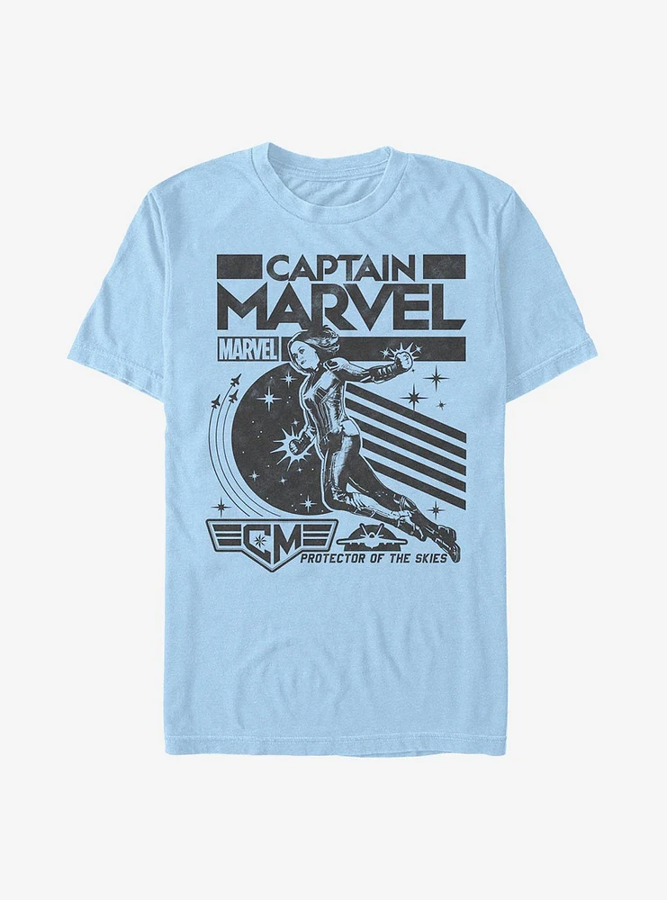 Marvel Captain Poster T-Shirt