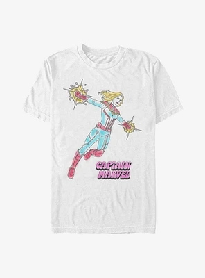 Marvel Captain Cartoon T-Shirt