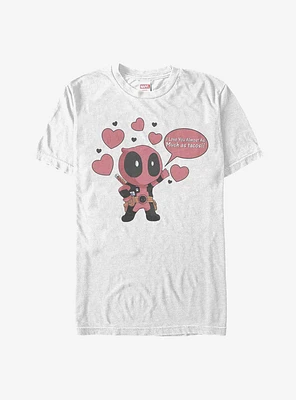 Marvel Deadpool Love Tacos T-Shirt