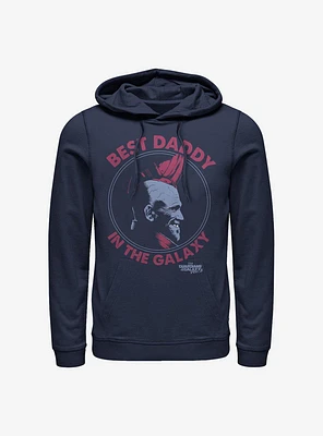 Marvel Guardians Of The Galaxy Best Daddy Hoodie
