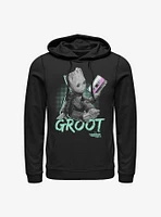 Marvel Guardians Of The Galaxy Neon Baby Groot Hoodie