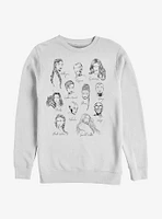 Marvel Strong Leaders Crew Sweatshirt