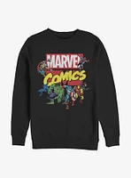 Marvel Avengers Ace Team Crew Sweatshirt