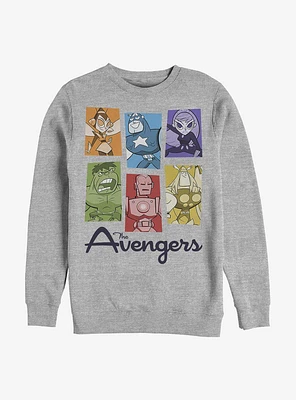 Marvel Avengers Motley Crew Sweatshirt