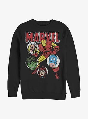 Marvel Avengers Squad Crew Sweatshirt