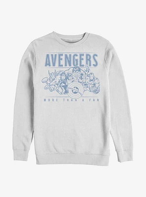 Marvel Avengers Team More Than A Fan Crew Sweatshirt