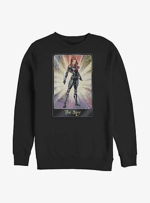 Marvel Black Widow The Spy Crew Sweatshirt