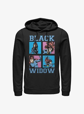 Marvel Black Widow Pop Art Hoodie