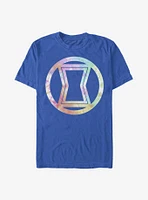 Marvel Black Widow Logo Tie-Dye T-Shirt