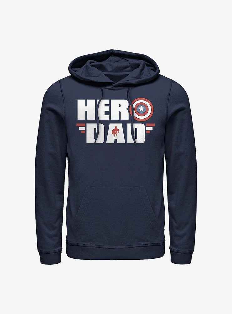 Marvel Captain America Hero Dad Hoodie