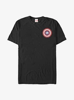 Marvel Captain America Pixel Badge T-Shirt