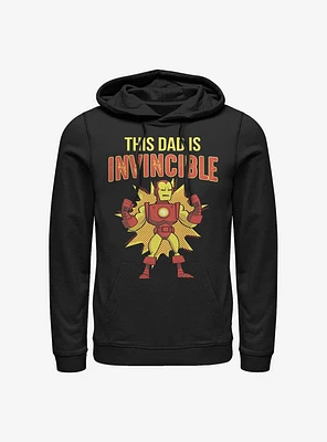 Marvel Iron Man This Dad Is Invincible Hoodie