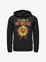 Marvel Iron Man This Dad Is Invincible Hoodie