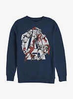 Marvel Avengers Our Heroes Crew Sweatshirt