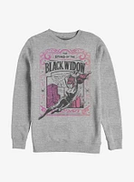 Marvel Black Widow The Sting Of Crew Sweatshirt