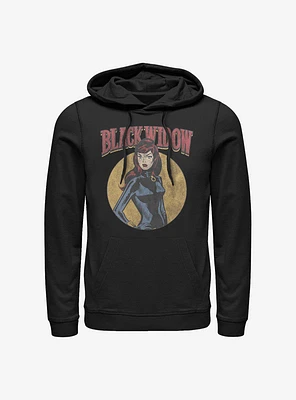 Marvel Black Widow Classic Cartoon Hoodie