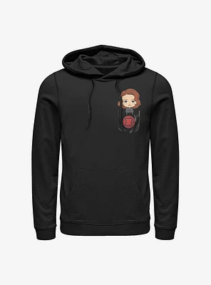 Marvel Black Widow Badge Hoodie