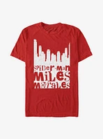Marvel Spider-Man Miles Morales City T-Shirt