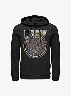 Star Wars The Mandalorian Is Way Group Hoodie