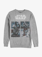 Star Wars Rogue One: A Story Hard Hats Crew Sweatshirt