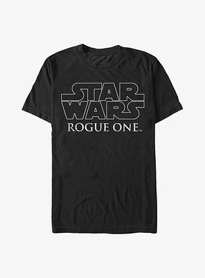 Star Wars Rogue One: A Story Basic Logo T-Shirt