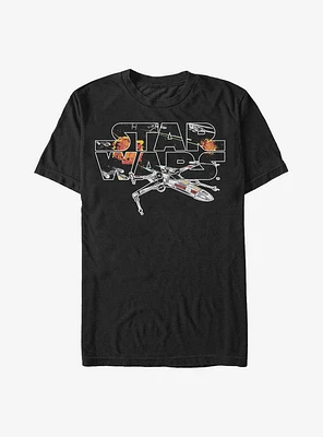 Star Wars Rogue One: A Story X-Wing T-Shirt