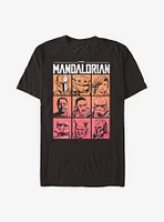 Star Wars The Mandalorian All Cast T-Shirt