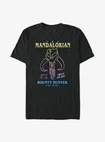 Star Wars The Mandalorian Bounty Hunter For Hire T-Shirt