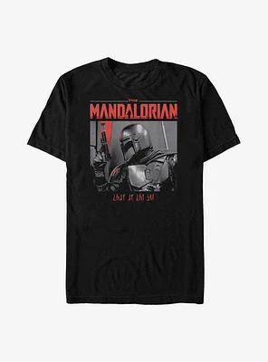 Star Wars The Mandalorian Code Red T-Shirt