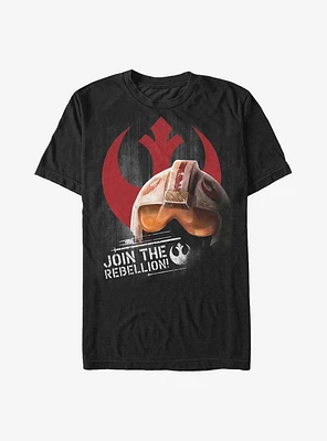 Star Wars Rogue One: A Story Rebel Helmet T-Shirt