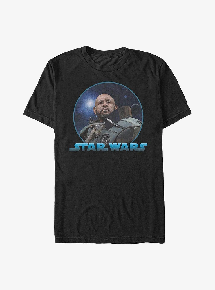Star Wars Rogue One: A Story Saw Badge T-Shirt