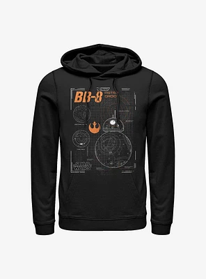 Star Wars: The Force Awakens BB-8 Schematic Hoodie