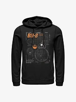 Star Wars: The Force Awakens BB-8 Schematic Hoodie