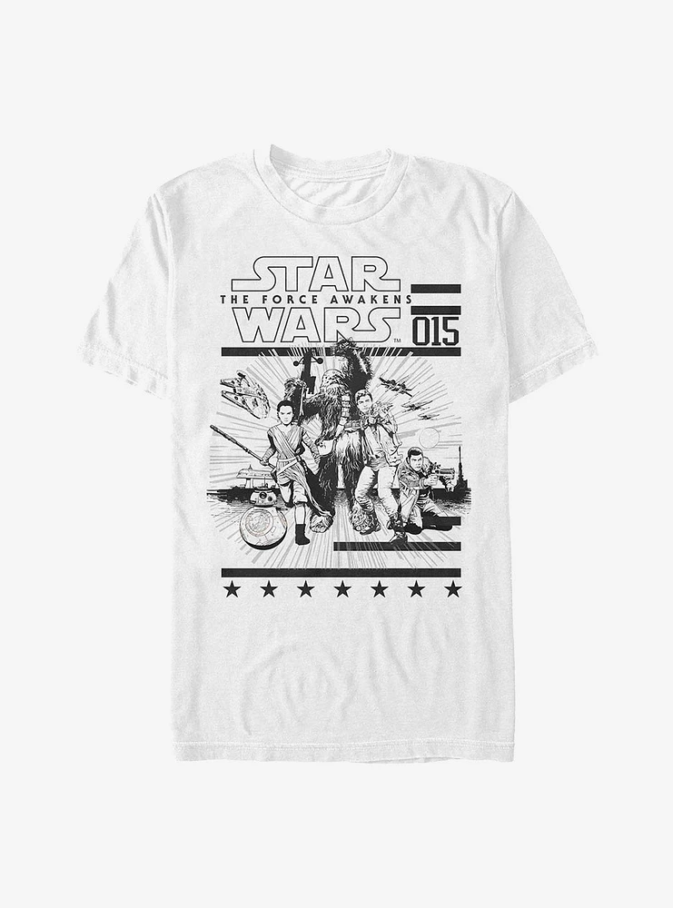 Star Wars: The Force Awakens Never Fear T-Shirt