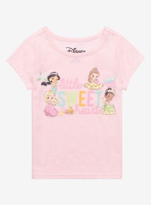 Disney Princess Chibi Characters Little Sweetheart Toddler T-Shirt - BoxLunch Exclusive