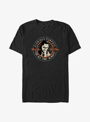 Marvel Loki Glorious Purpose For All Time T-Shirt