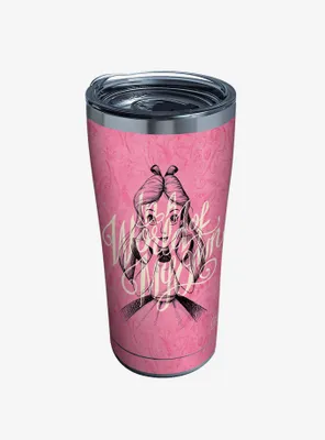 Disney Alice in Wonderland World Of My Own 20oz Stainless Steel Tumbler With Lid