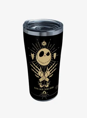 The Nightmare Before Christmas King Jack 20oz Stainless Steel Tumbler With Lid