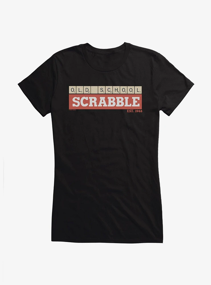 Scrabble Old School Girls T-Shirt