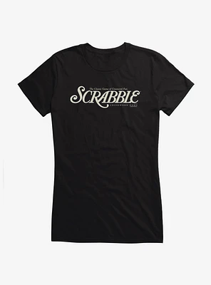 Scrabble Retro Logo Girls T-Shirt
