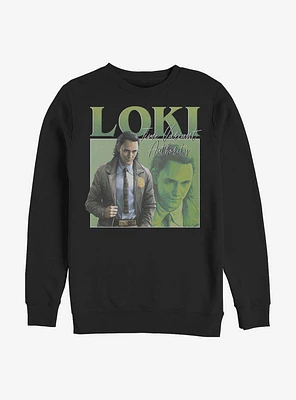 Marvel Loki Time Variant Authority Crew Sweatshirt