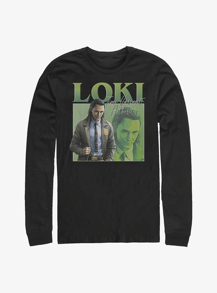 Marvel Loki Time Variant Authority Long-Sleeve T-Shirt