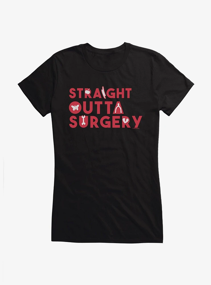 Operation Straight Outta Surgery Girls T-Shirt