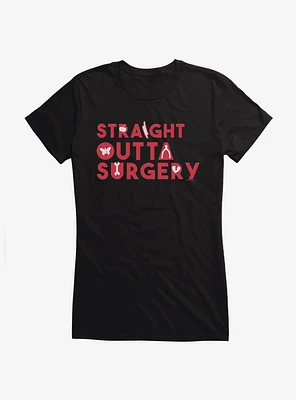 Operation Straight Outta Surgery Girls T-Shirt
