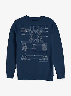 Star Wars AT-AT Crew Sweatshirt