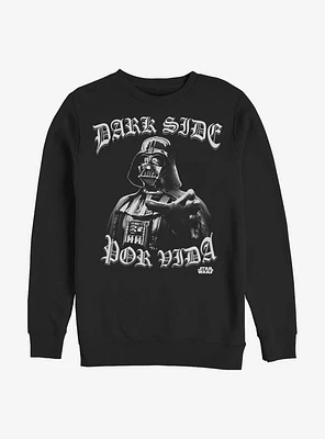 Star Wars Dark Side Por Vida Sweatshirt