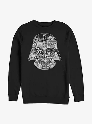 Star Wars Helmet Time Crew Sweatshirt